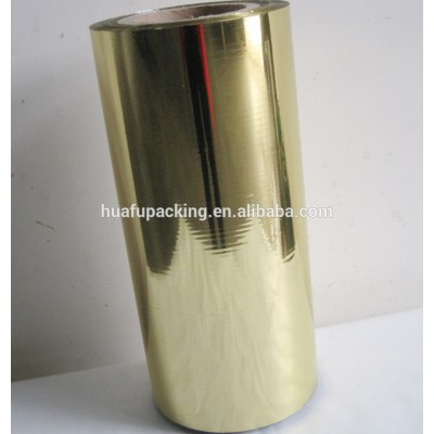 golden metallized paper for packing