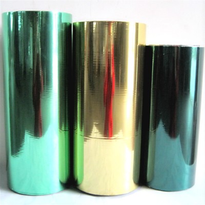 Colored Silver Coated Metallized PET Film